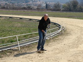 desherbage piste